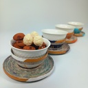 Ceramic Ice Cream Bowl Single