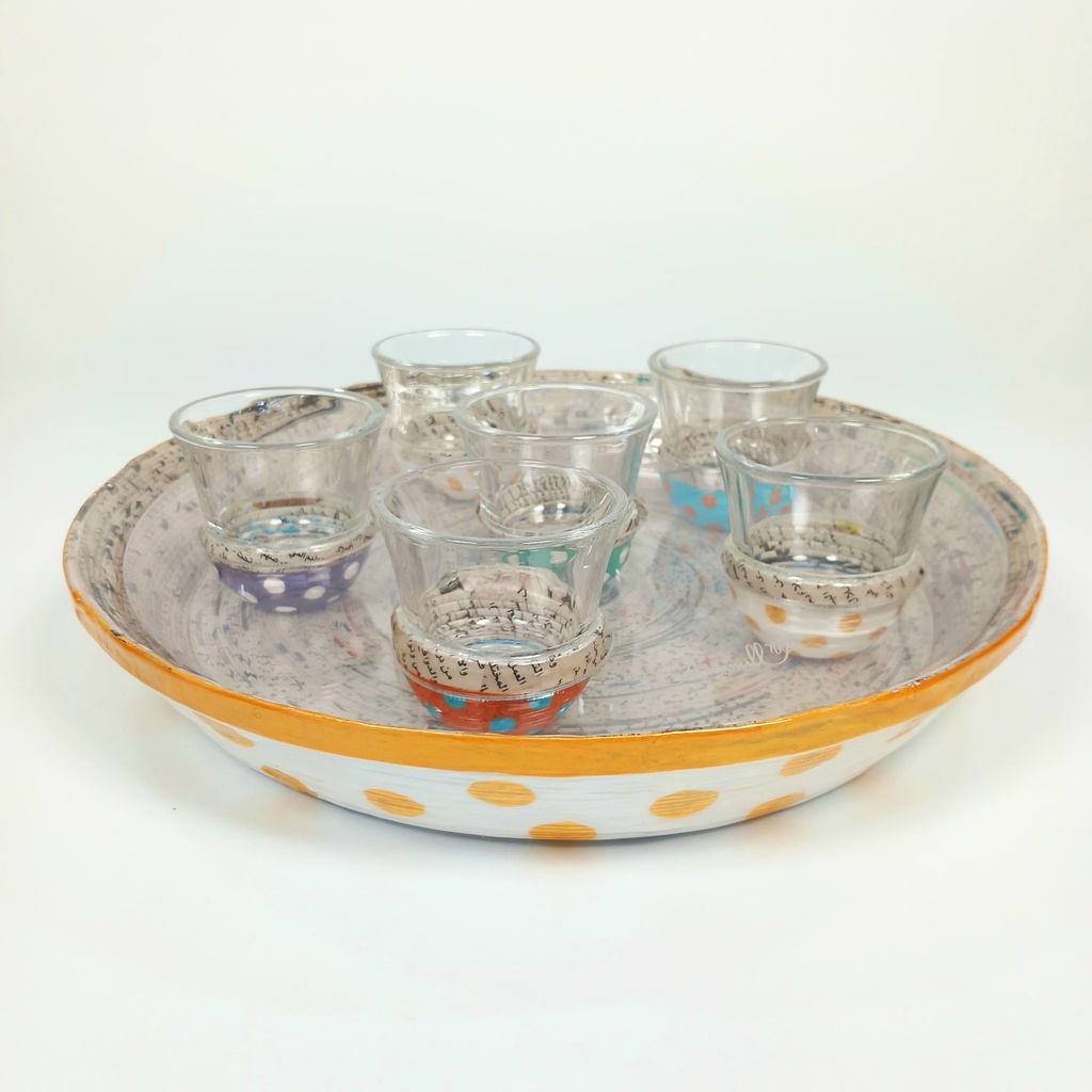 Qahwa Tray Polka