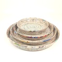 Round Tray Plain Design
