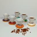 Tur Coffee / Esp Fixed Bottom S/6