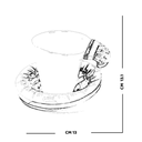 Cappuccino w/ Plate Single