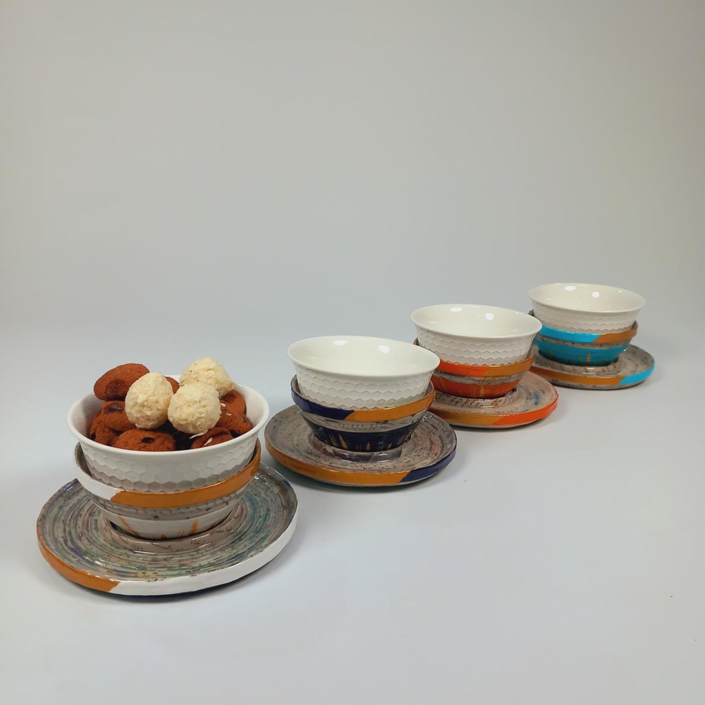 Ceramic Ice Cream Bowl Single