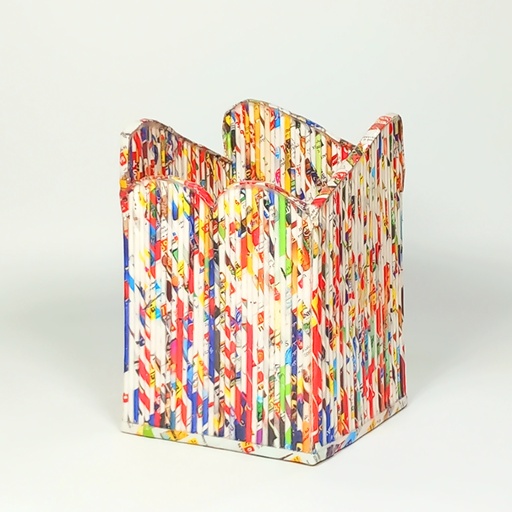 [TW02-1] Zigzag Waste Basket