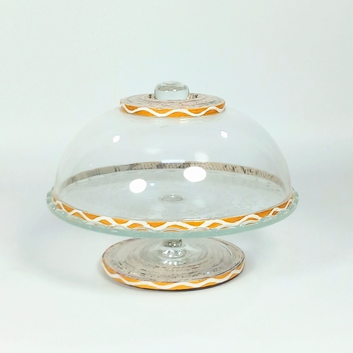 Tur Glass Cake Stand
